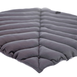 Mr.Kranch лежанка для собак Листочек большая, 120х73х6 см, серая