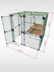 Вольер OctCat для кошек и маленьких собак Куб