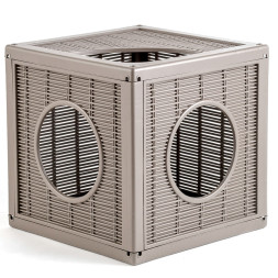 BAMA PET QUBLO домик для кошек, 35x35x35 см, бежевый