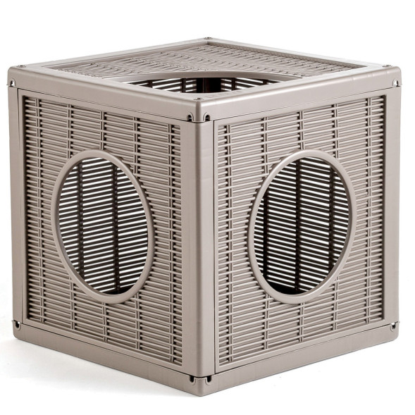 BAMA PET QUBLO домик для кошек, 35x35x35 см, бежевый