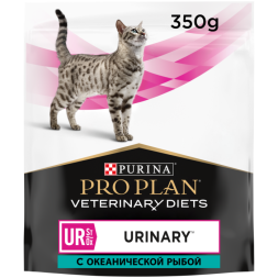 Сухой корм для кошек Pro Plan Veterinary Diets UR при болезнях мочевыводящих путей с рыбой 350 г