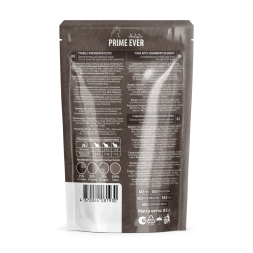 Prime Ever Holistic влажный корм для взрослых кошек с тунцом и клюквой в соусе, в паучах - 85 г х 24 шт