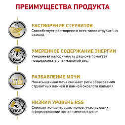 Royal Canin Urinary S/O Moderate Calorie сухой диетический корм для взрослых кошек при МКБ и ожирении - 1,5 кг