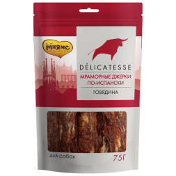 Мнямс Мраморные джерки по-испански лакомство для собак - 75 г