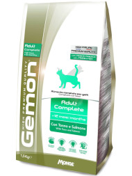 Gemon Cat Adult сухой корм для взрослых кошек с тунцом и лососем 1,5 кг