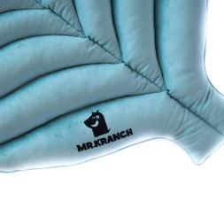 Mr.Kranch лежанка для собак Листочек большая, 120х73х6 см, мятная