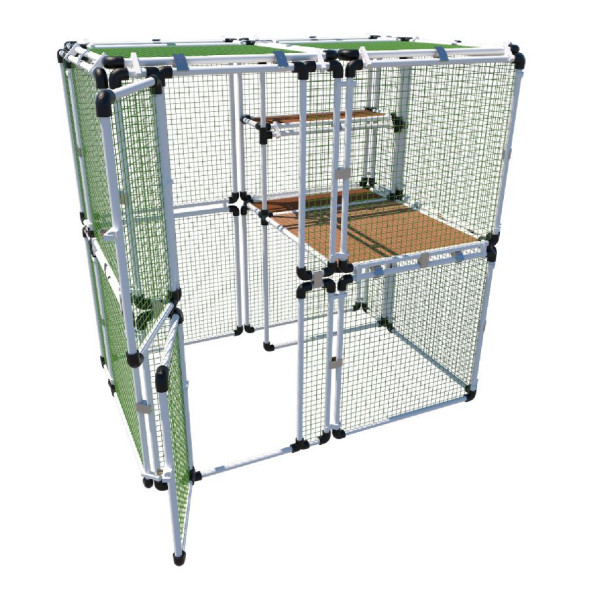 Вольер OctCat для кошек и маленьких собак Куб-мини