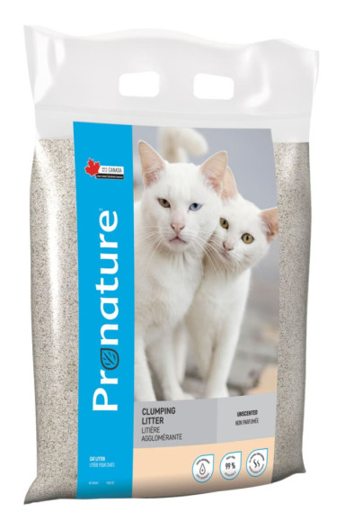 Pronature наполнитель комкующийся для кошек, без аромата - 12 кг