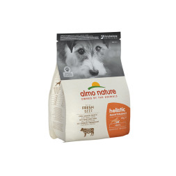 Almo Nature Holistic Adult Dog Small Beef &amp;amp; Rice сухой корм класса холистик для взрослых собак малых пород с говядиной и рисом - 2 кг