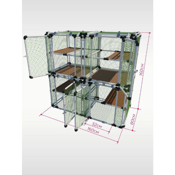 Вольер OctCat для кошек и маленьких собак Неаполь