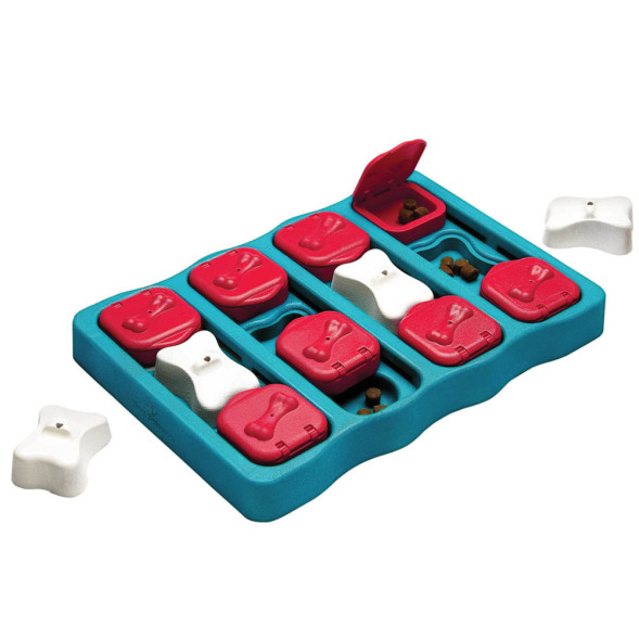 Nina Ottosson Brick игра-головоломка для собак, 2 уровень сложности (средний)