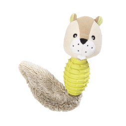 Camon игрушка плюшевая для собак с мячом и пищалкой, 35 см