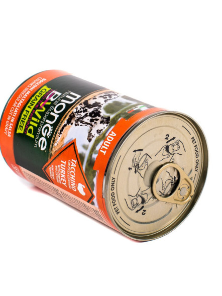 Monge Dog BWild Grain Free влажный беззерновой корм для взрослых собак всех пород с индейкой, тыквой и кабачками в консервах 400 г (24 шт в уп)