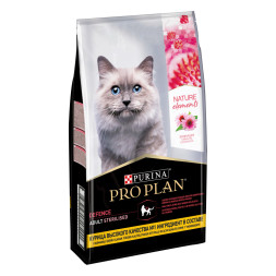Pro Plan Nature Elements сухой корм для взрослых стерилизованных кошек с курицей - 7 кг