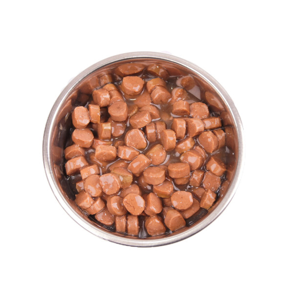 Мнямс влажный корм для собак Максимум вкуса томленый ягненок в соусе в паучах - 85 г х 24 шт