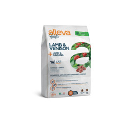 Alleva Holistic Cat Adult Lamb &amp;amp; Venison сухой корм для взрослых кошек с ягненком и олениной, коноплей и женьшенем - 1,5 кг