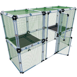 Вольер OctCat для кошек и маленьких собак Домашний-плюс