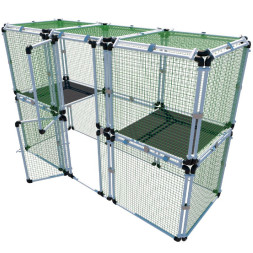 Вольер OctCat для кошек и маленьких собак Домашний-плюс