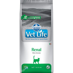 Farmina Vet Life Cat Renal сухой корм для взрослых кошек при заболеваниях почек - 10 кг