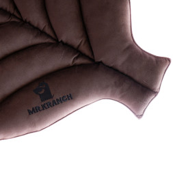 Mr.Kranch лежанка для собак Листочек, большая, 120х73х6 см, коричневая