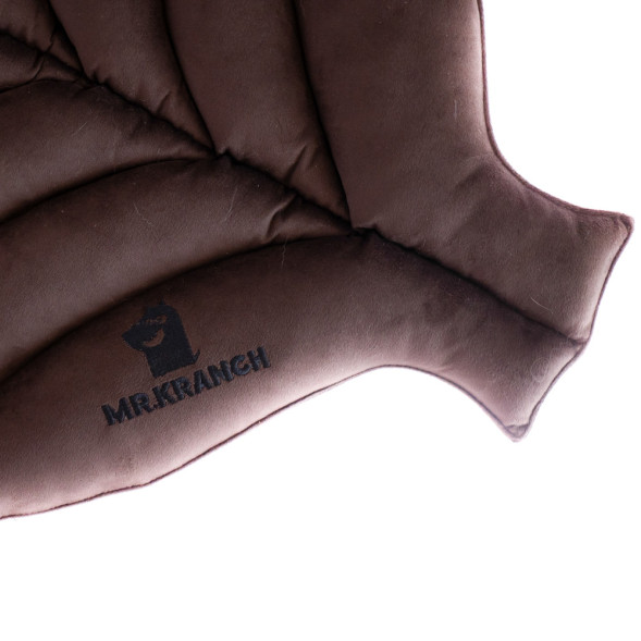 Mr.Kranch лежанка для собак Листочек, большая, 120х73х6 см, коричневая