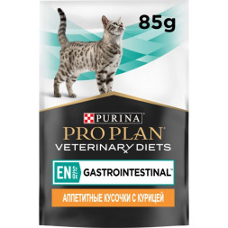 Влажный корм для кошек PRO PLAN® VETERINARY DIETS EN ST/OX Gastrointestinal при расстройствах пищеварения с курицей 85 г х 10 шт.
