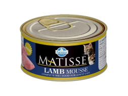 Farmina Matisse Lamb Mousse влажный корм для взрослых кошек мусс с ягненком - 85 г (12 шт в уп)