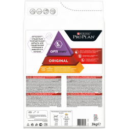 Purina Pro Plan сухой корм для котят от 1 до 12 месяцев с курицей - 3 кг