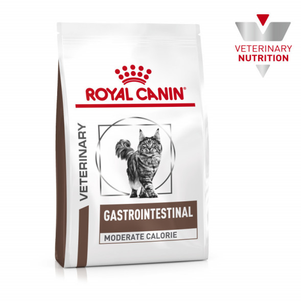 Royal Canin Gastro Intestinal Moderate Calorie низкокалорийный сухой корм для кошек с нарушениями в работе пищеварительной системы - 400 г