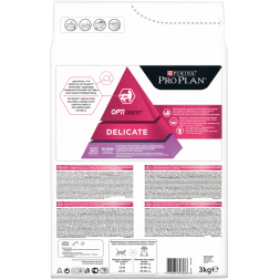Purina Pro Plan Delicate Junior сухой корм для котят с чувствительным пищеварением с индейкой - 3 кг