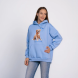 Monge Gift XS худи AVALON ретривер, голубой