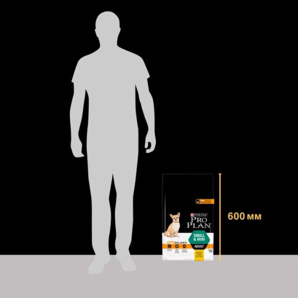 Сухой корм PRO PLAN® для взрослых собак мелких и карликовых пород, с высоким содержанием курицы 7 кг