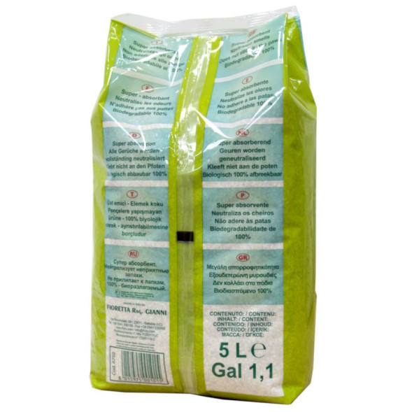 Fiory Maislitter Profumato наполнитель кукурузный для грызунов, лимон - 5 л