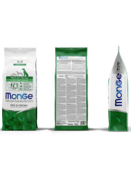 Monge Dog Maxi Puppy &amp;amp; Junior сухой корм для щенков крупных пород с курицей и рисом - 12 кг