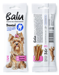 Балу лакомство жевательное для собак с биотином и таурином - 36 г