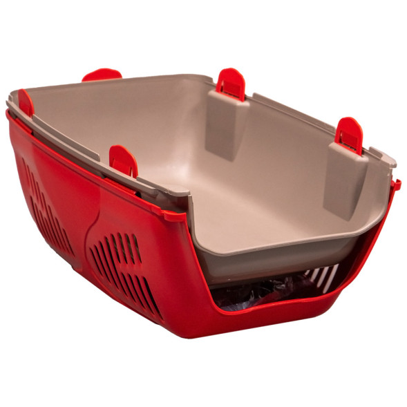 Переноска MPS Sirio Little 50х33,5х31H см красная