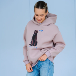Monge Gift S худи AVALON лабрадор, пыльная роза