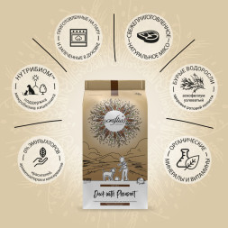 CRAFTIA NATURA сухой корм для щенков средних и крупных пород из с уткой и фазаном - 7 кг