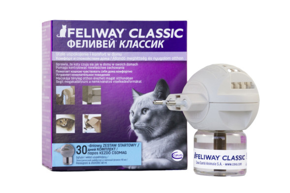 Ceva Feliway Classic диффузор + флакон для коррекции поведения кошек - 48 мл