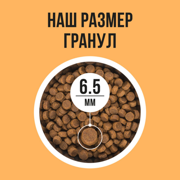 BOWL WOW сухой корм для кошек с чувствительным пищеварением, с индейкой и тыквой - 1,5 кг