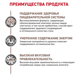 Royal Canin Gastro Int. Moderate Calorie GIM35 сухой корм с умеренным содержанием энергии для кошек при нарушении пищеварения - 2 кг