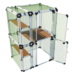 Вольер OctCat для кошек и маленьких собак Домашний-мини