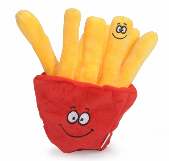 Camon игрушка для собак фаст-фуд плюшевый с пищалкой