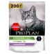 Сухой корм для кошек Pro Plan Sterilised для стерилизованных кошек с индейкой 200 г