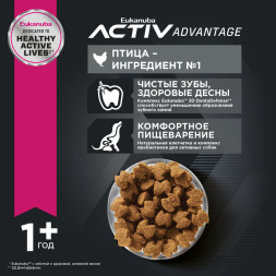 Сухой корм Eukanuba Adult Toy Breed для собак миниатюрных пород с птицей - 1,5 кг