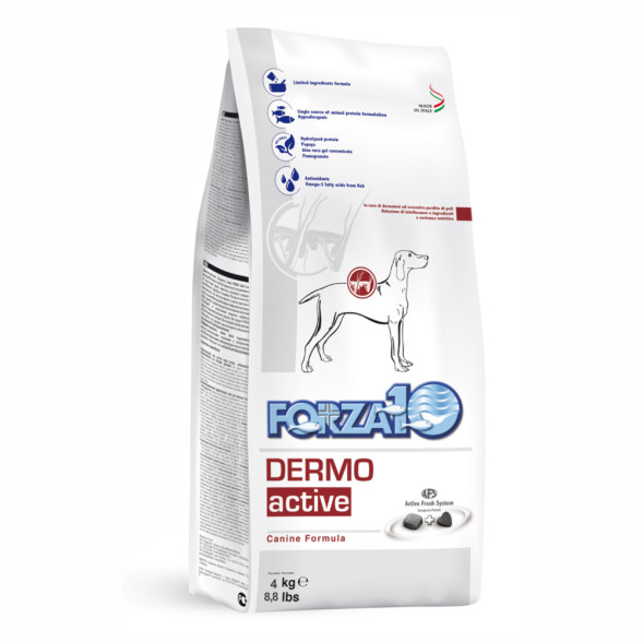 Forza10 Active Line для взрослых собак всех пород с патологиями кожного покрова - 4 кг
