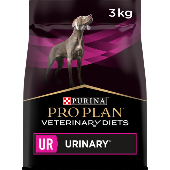 Purina Pro Plan Veterinary Diets UR Urinary сухой корм для взрослых собак при образовании мочевых камней - 3 кг