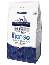 Monge Dog Medium сухой корм для пожилых собак средних пород 3 кг
