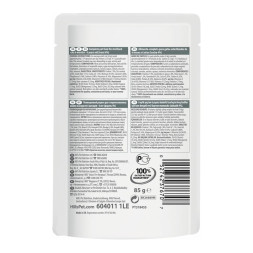 Влажный корм Hills Science Plan для молодых стерилизованных кошек и кастрированных котов, пауч с форелью в соусе - 85 г х 12 шт