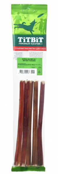 TiTBiT лакомство для собак Корень бычий - 100 г